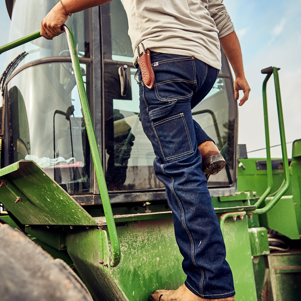 S layered work denim Mサイズ Denim Work Pant – Premier